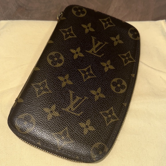Louis Vuitton monogram geode zippy zip around travel wallet - Picture 2 of 16